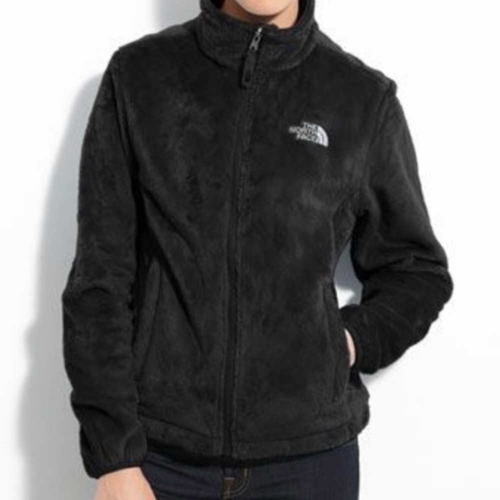 North Face Fuzzy fleece jacket (Used)